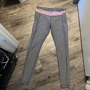 Size 10 lululemon grey leggings